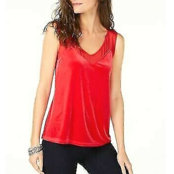 International Concepts Women's Velvet Tank SZXL - Picture 1 of 5